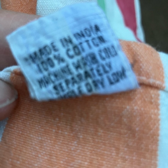 DII for the home Seattle Washington Cotton color stripe tablecloth 55 x 80 - Picture 5 of 5